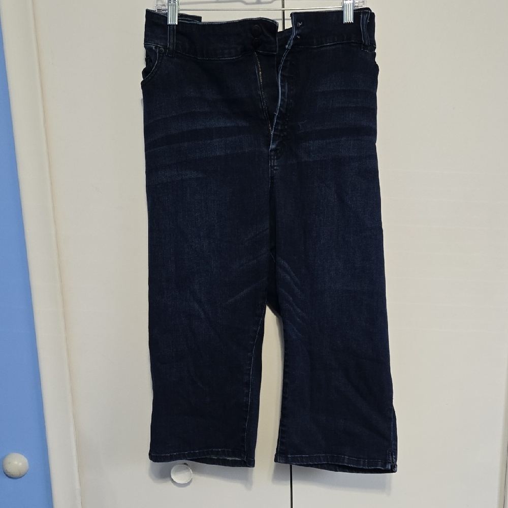 Lane Bryant Dark Blue High Rise Pedal (Capri)
